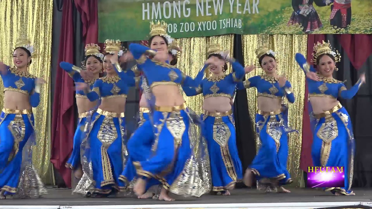 Stockton Hmong New Year 2021-2022: Dance Competition Round 2 - Ntxhais Koom Pheej
