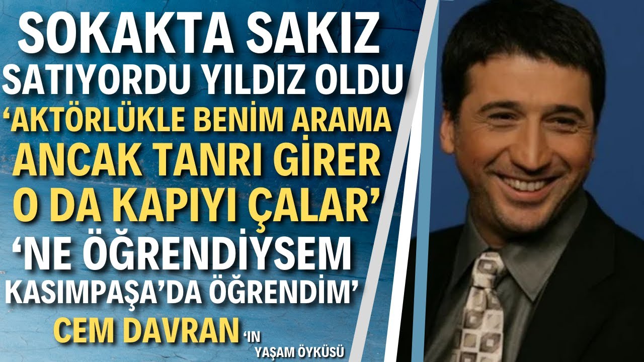 CEM DAVRAN | Fenomen Dizi Ruhsar'ın Mazhar'ı Cem Davran Kimdir?