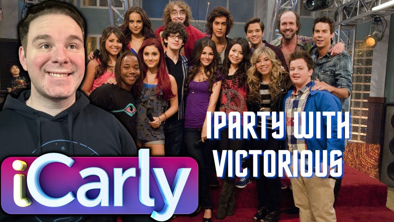 IParty with VICTORIOUS! | ICarly Reaction | FIRST TIME WATCHING!