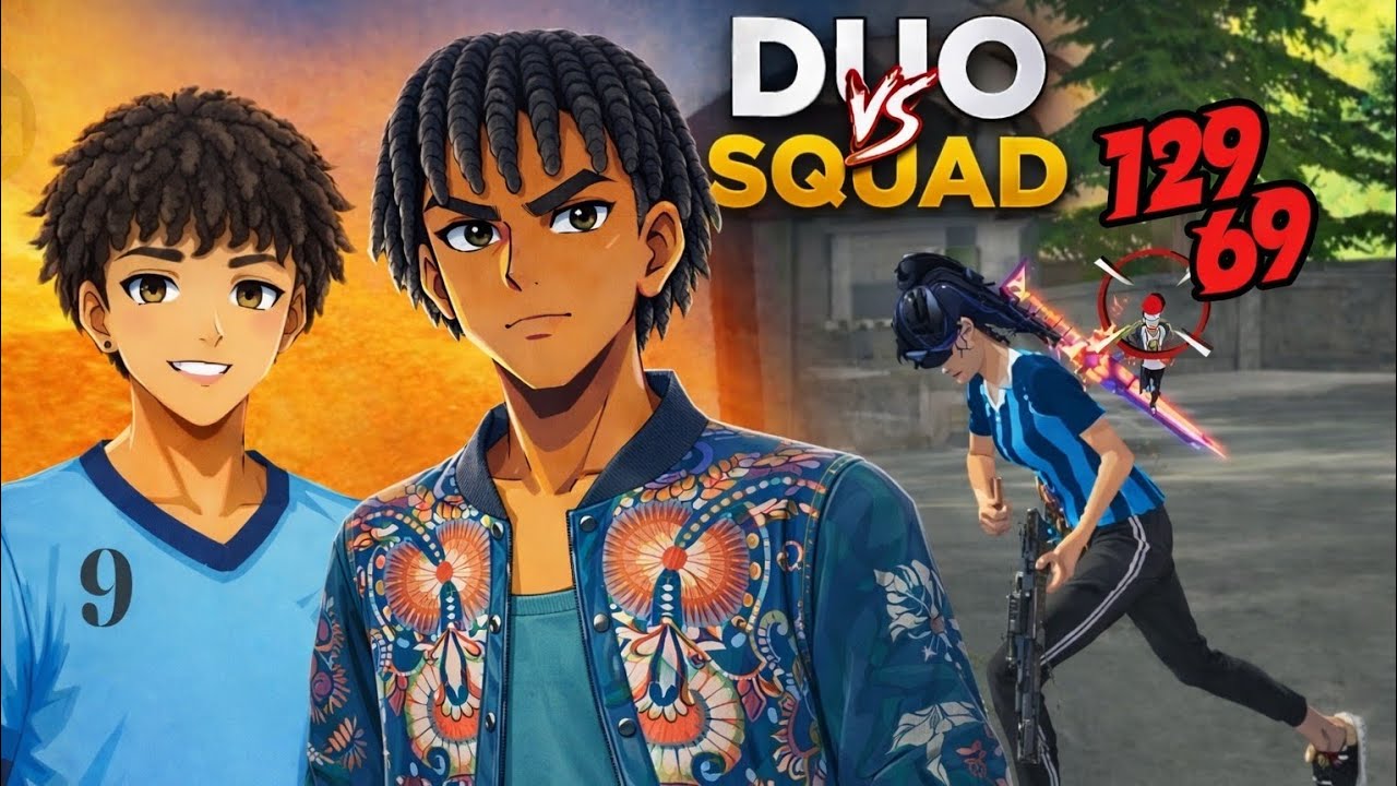 JOGANDO COM O PEU_FF AMASSANDO GERAL!! DUO VS SQUAD RANQUEADA DUO INSANO!!