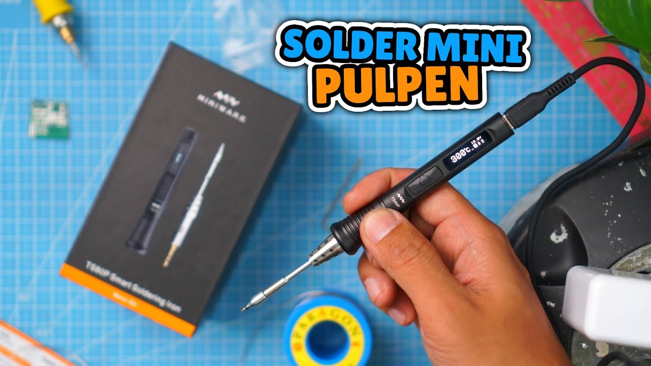 Unboxing Review Solder Mini TS80P Smart Soldering Iron