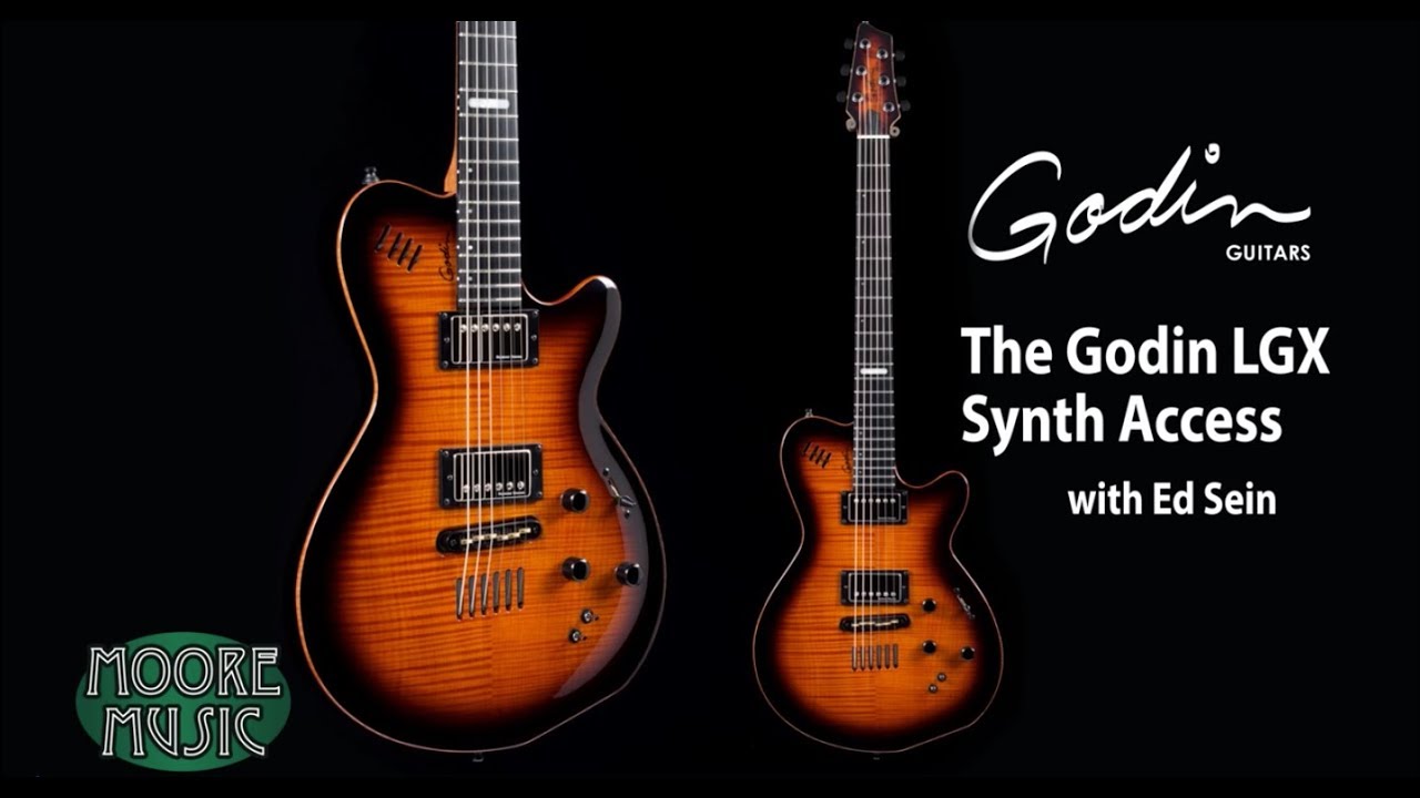 Godin LGX Synth Access Guitar demo