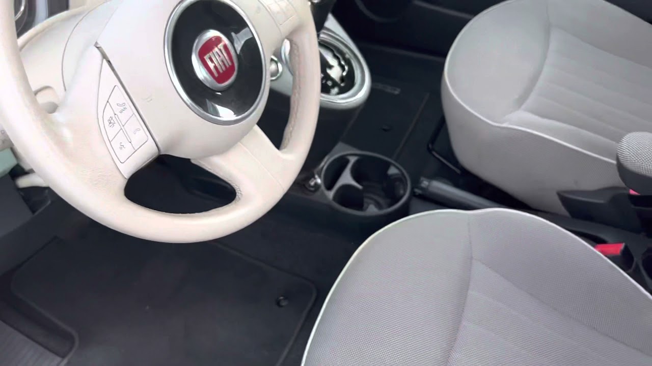 2013 Fiat 500 convertible