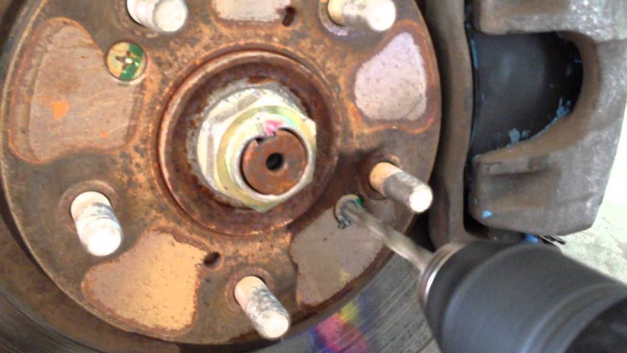 How To Get Rotor Retaining Screws Out