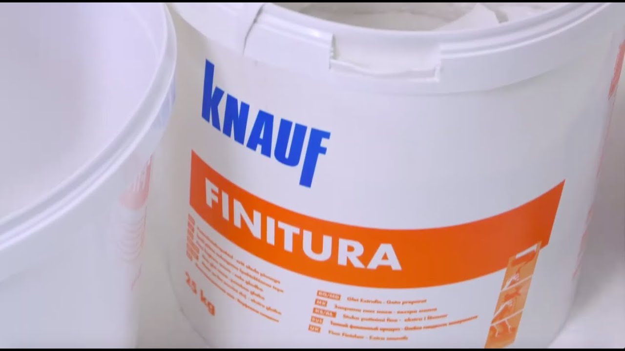 Wall and ceiling decorating techniques with Knauf Finitura
