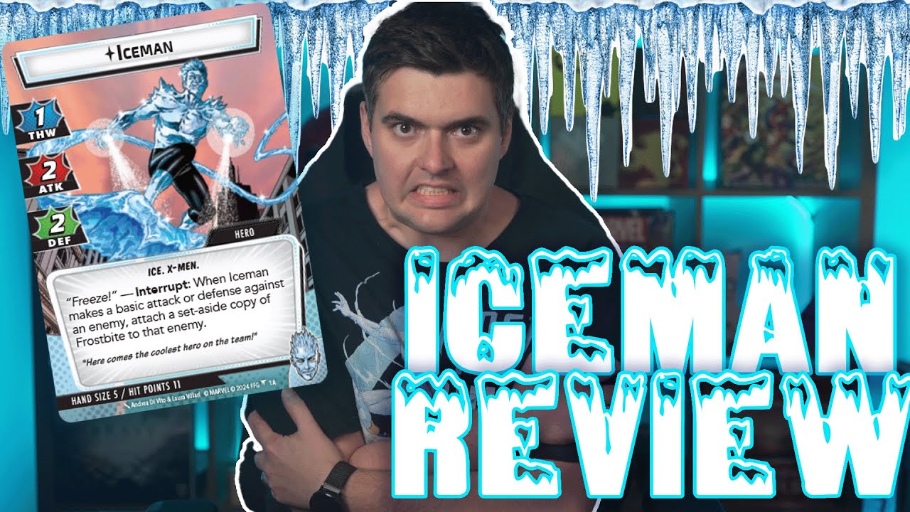 Iceman Marvel Champions Review - Hero Spotlight