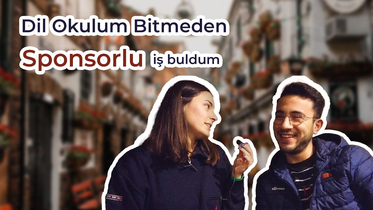 İngilizcem çok iyi değildi ama SPONSORLU iş buldum! - İrlanda