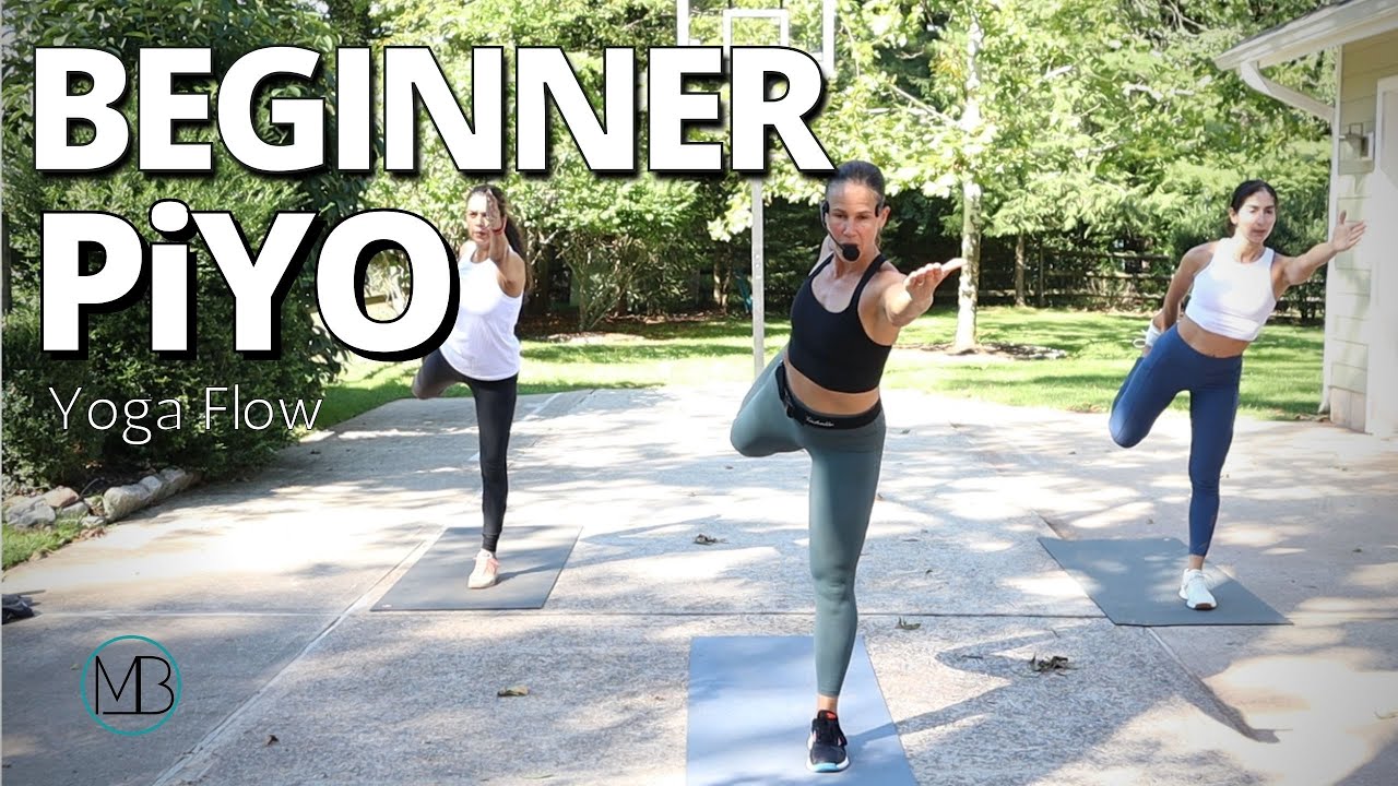 50 MIN Beginner PiYO Workout | Full Body No Equipment | Yoga & Pilates Inspired