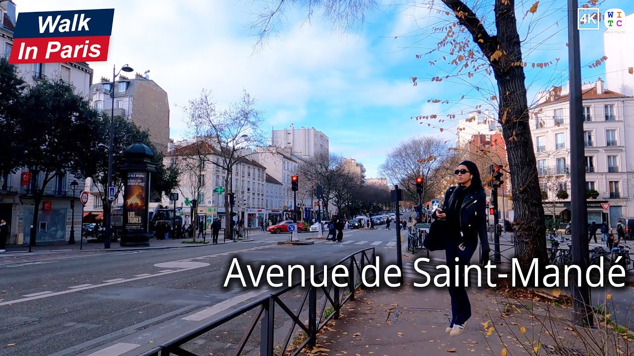 Avenue de Saint-Mandé (4K) | Paris Walking Tour