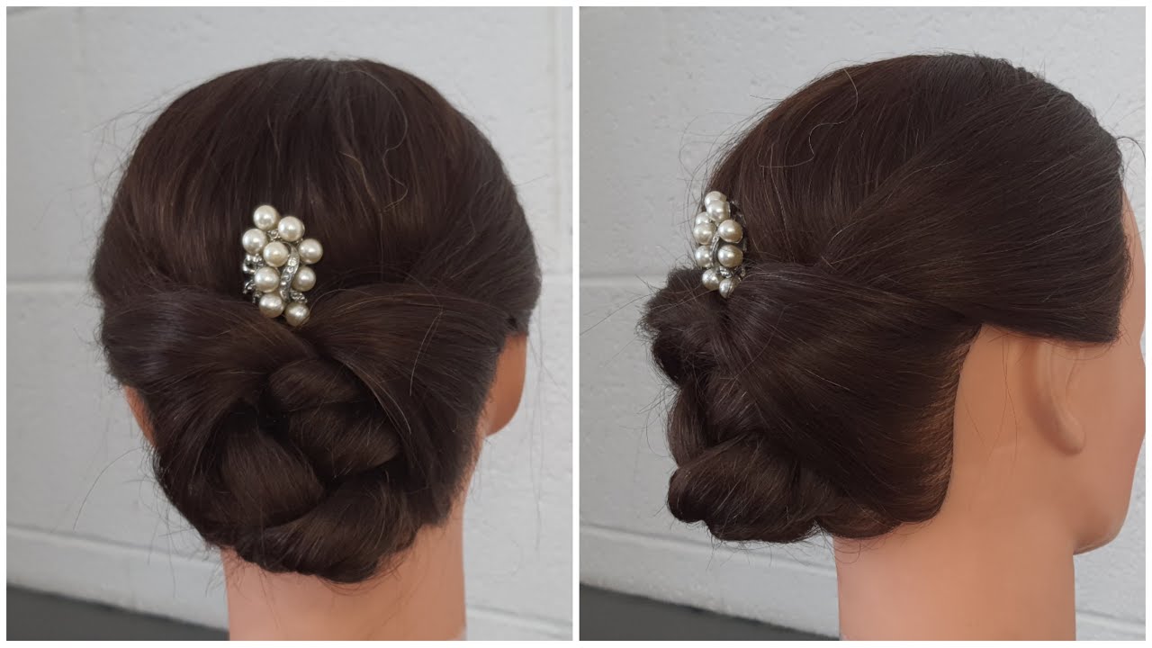 🥰PEINADO RECOGIDO PARA CABELLO CORTO/PEINADO FACIL Y RAPIDO ...