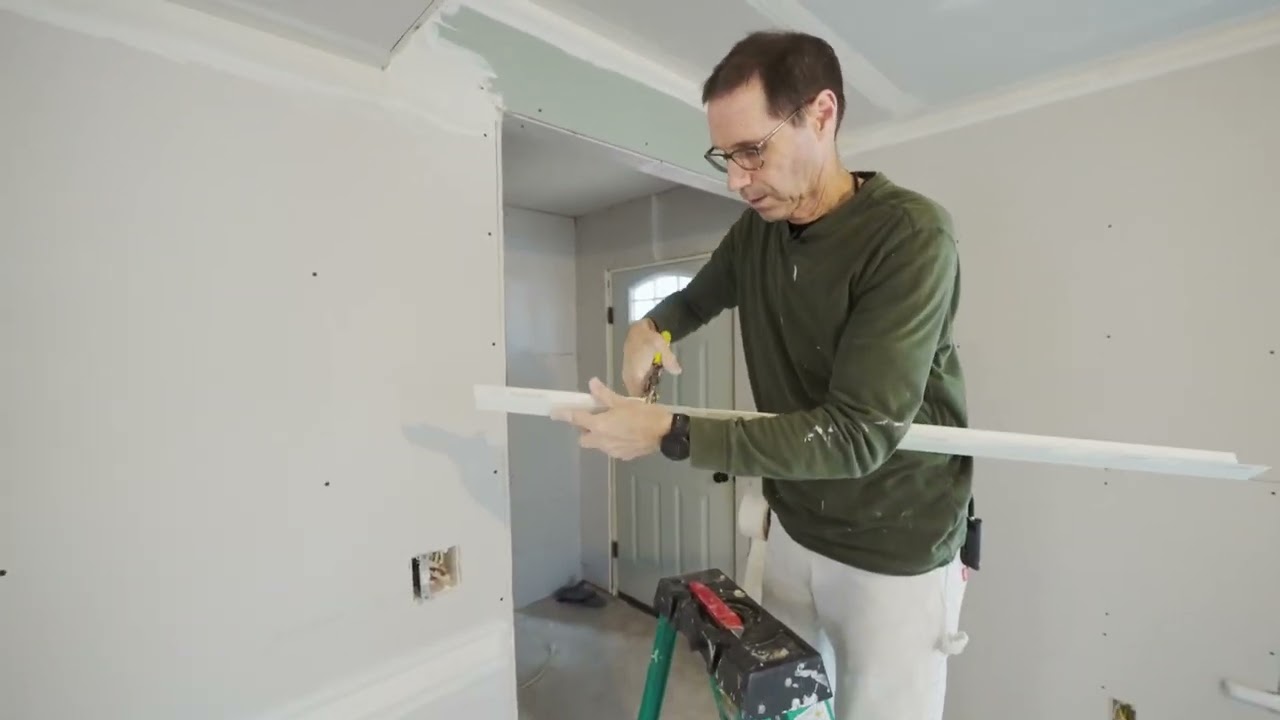 Installing Paper-face Metal Corner Bead