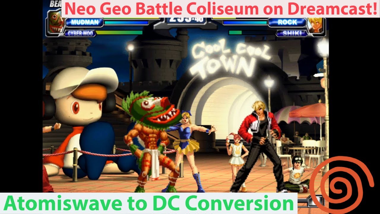 Neo Geo Battle Coliseum on Dreamcast - Atomiswave to Dreamcast Conversion!