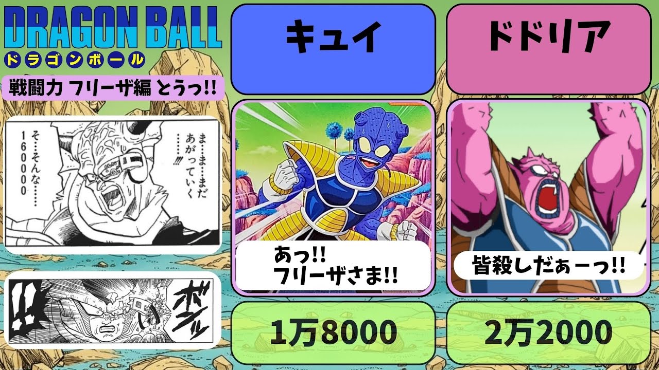 ドラゴンボール 戦闘力 フリーザ編 とうっ!! 