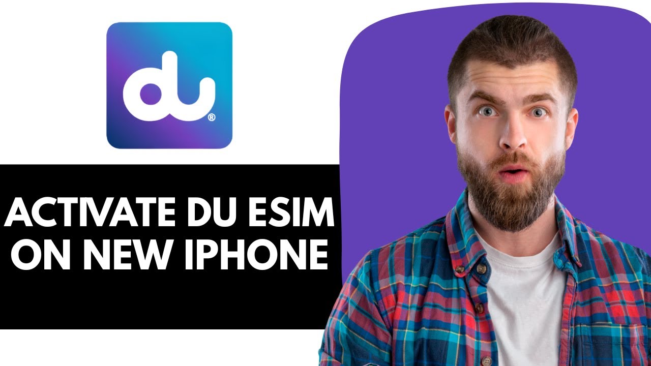 Как активировать DU eSIM на новом iPhone