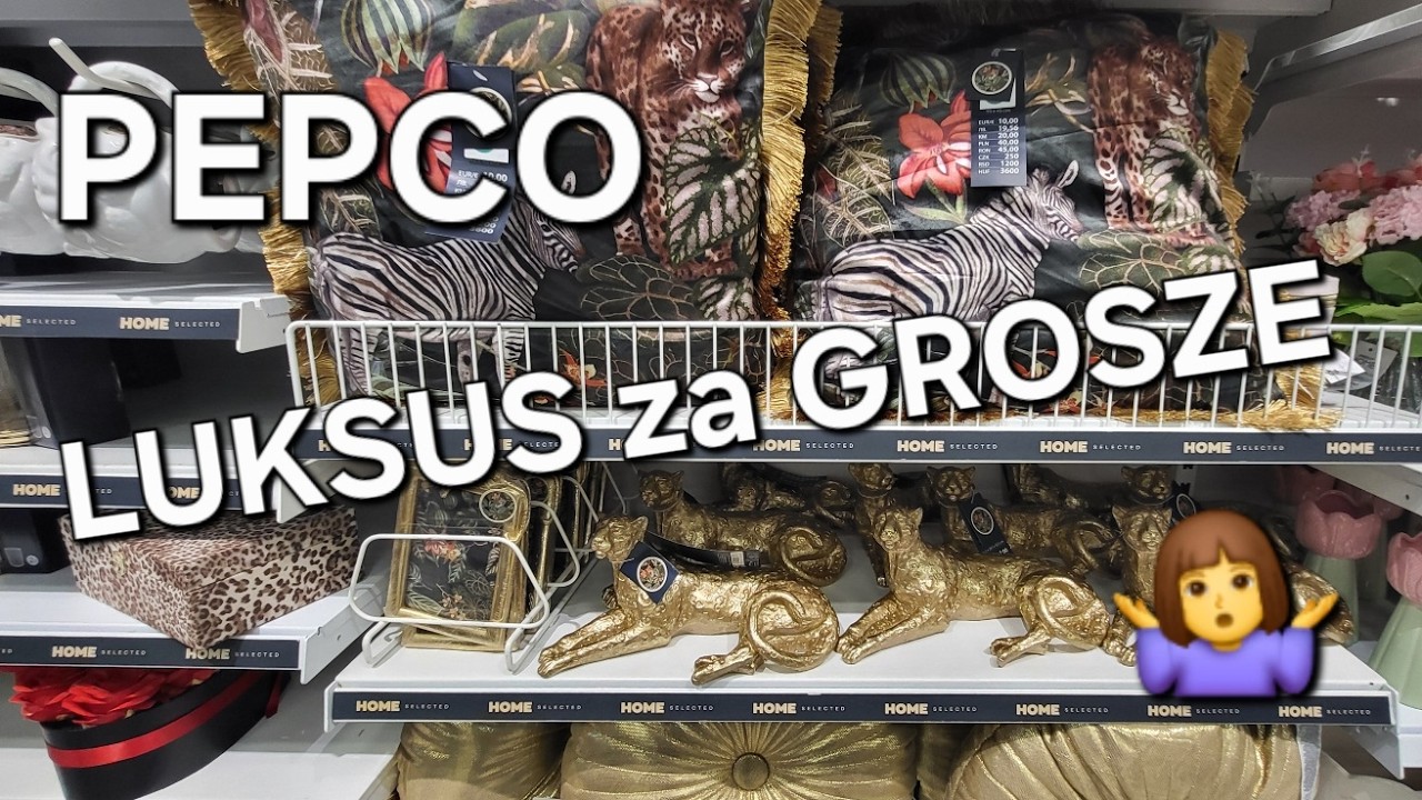 Nie wierzę, że to z PEPCO!😱Luksusowa kolekcja ze złotem i tygrysem🐯
