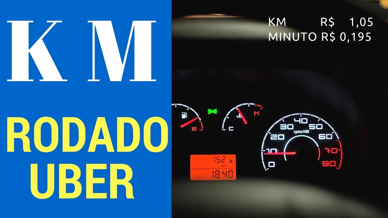 pre&ccedil;o por km rodado uber