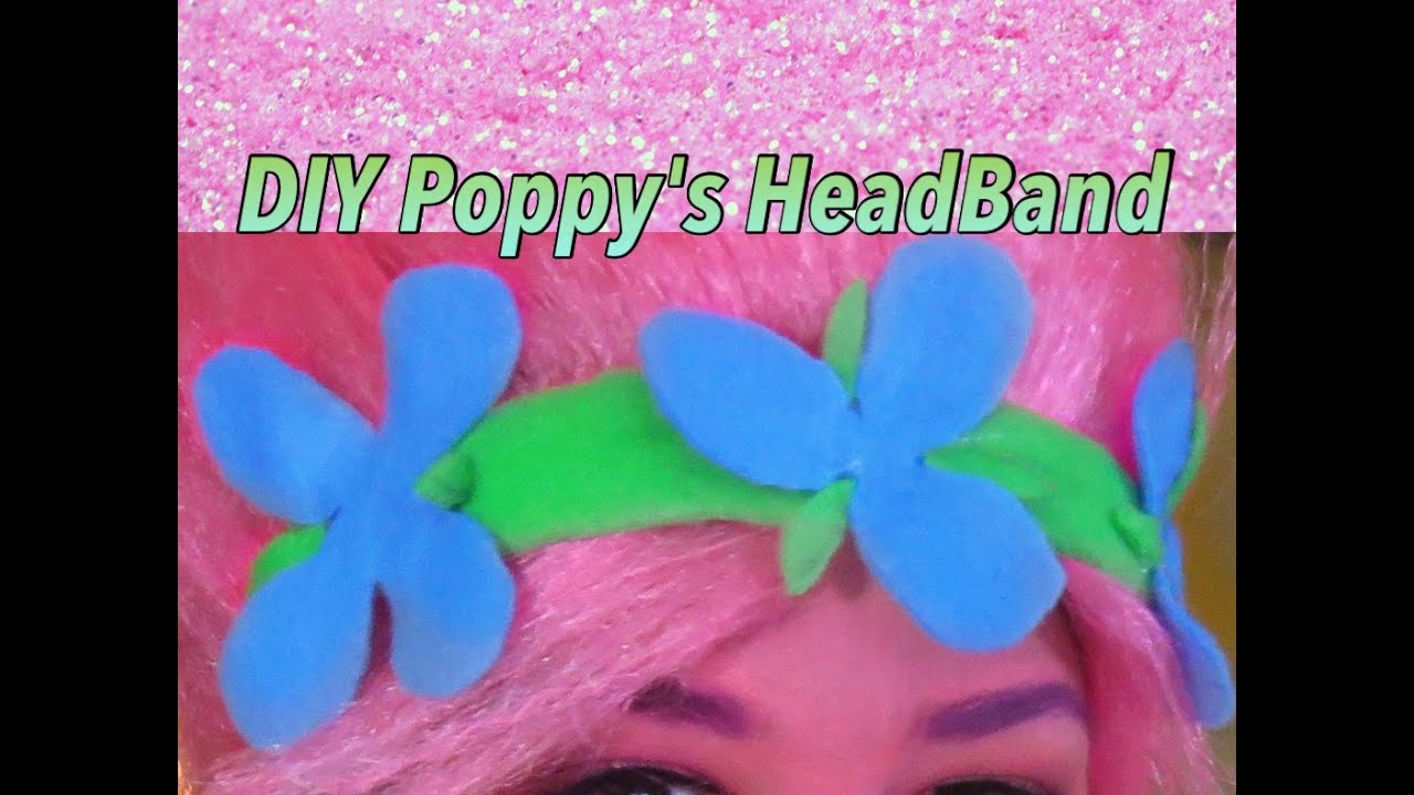 DIY Trolls (Poppy) Headband