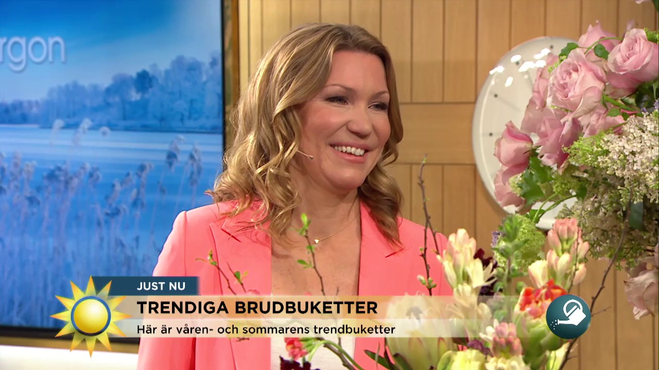 Vårens trendiga brudbuketter - som inte behöver kosta skjortan! - Nyhetsmorgon (TV4)