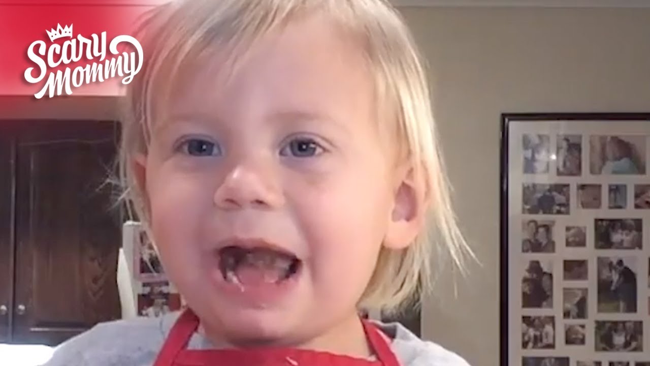 2-Year-Old Hilariously Tries To Make Lasagna | Time Out