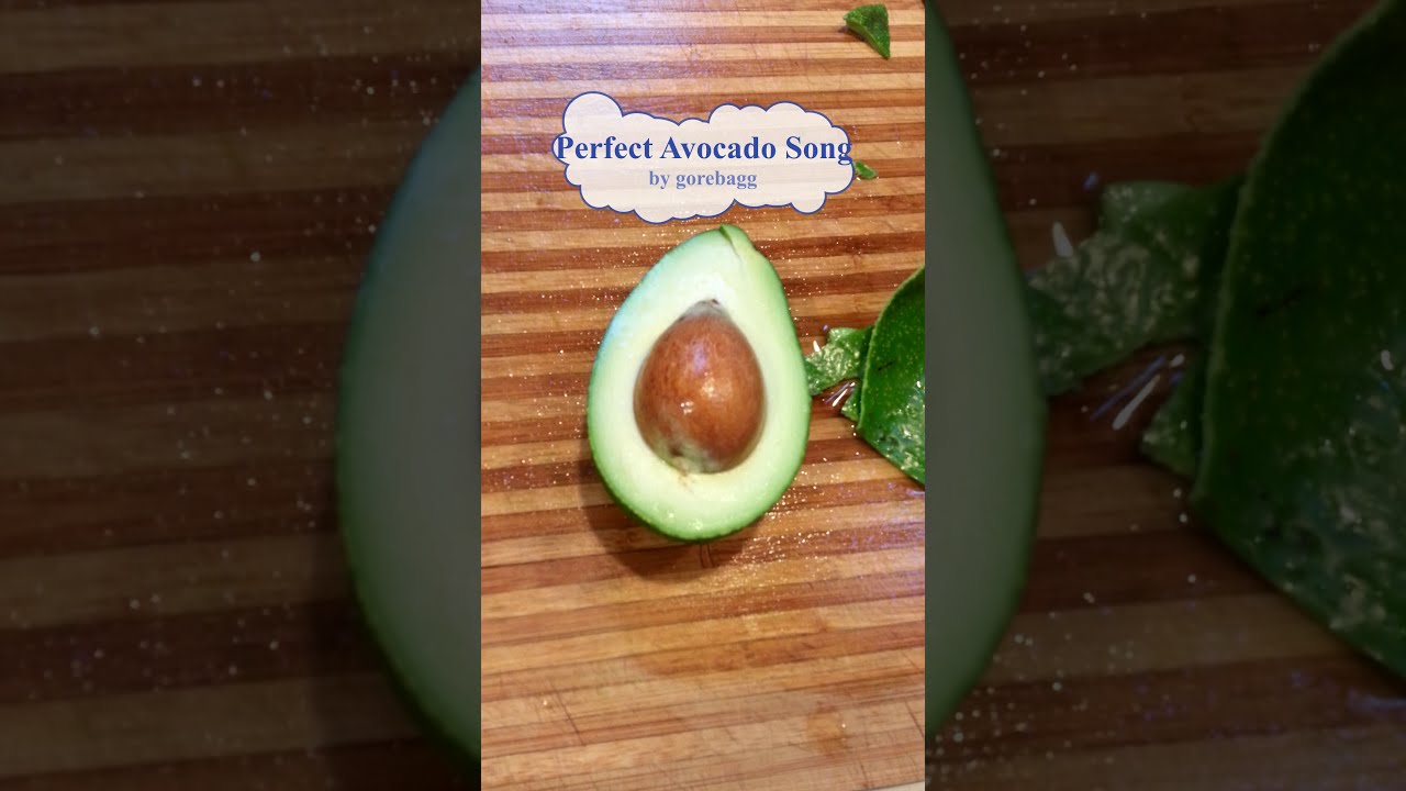 Perfect Avocado song - (and what rhymes with soft)? #short
