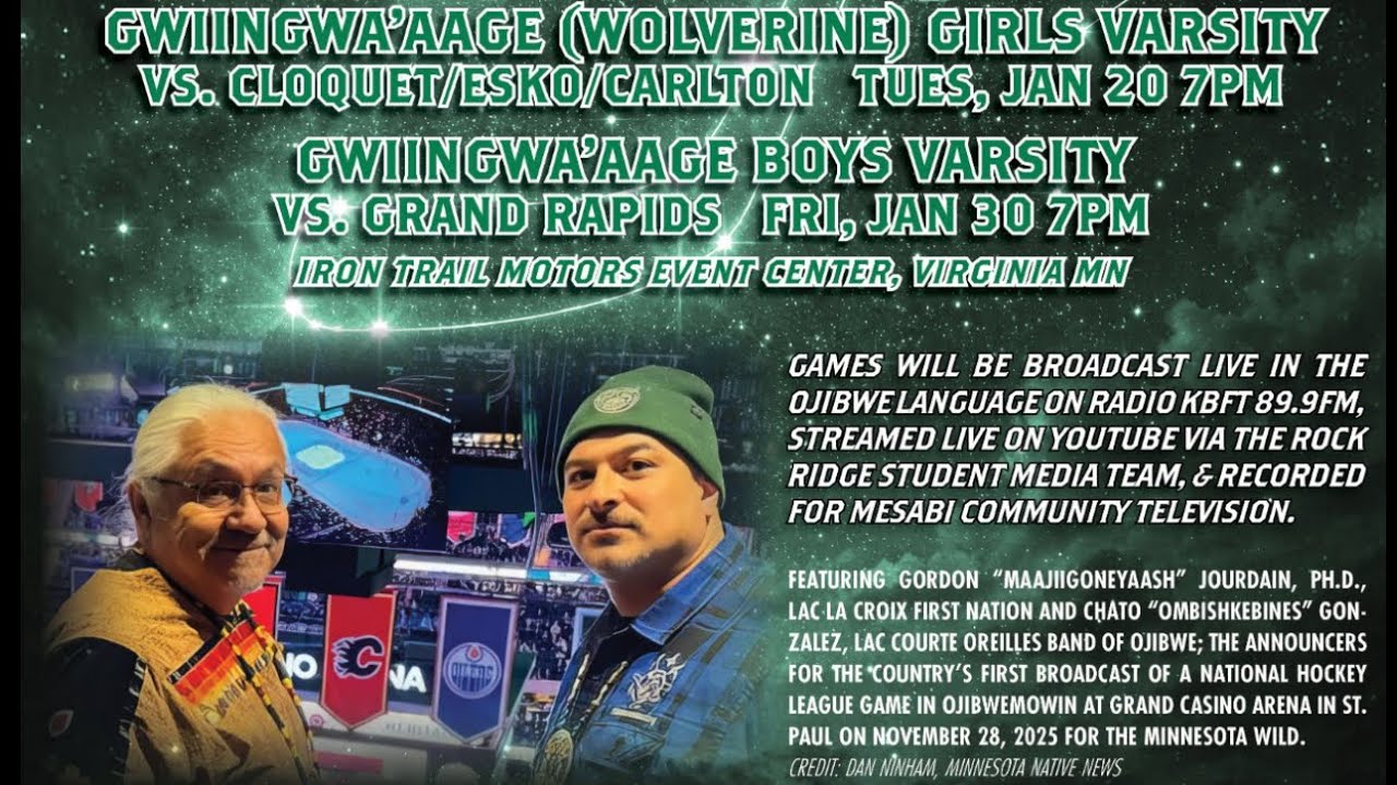 Rock Ridge Vs Cloquet Girls Hockey - Ojibwe Play by Play
