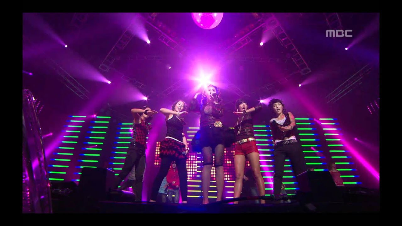 Wonder Girls - Tell Me, 원더걸스 - 텔미, Music Core 20071006