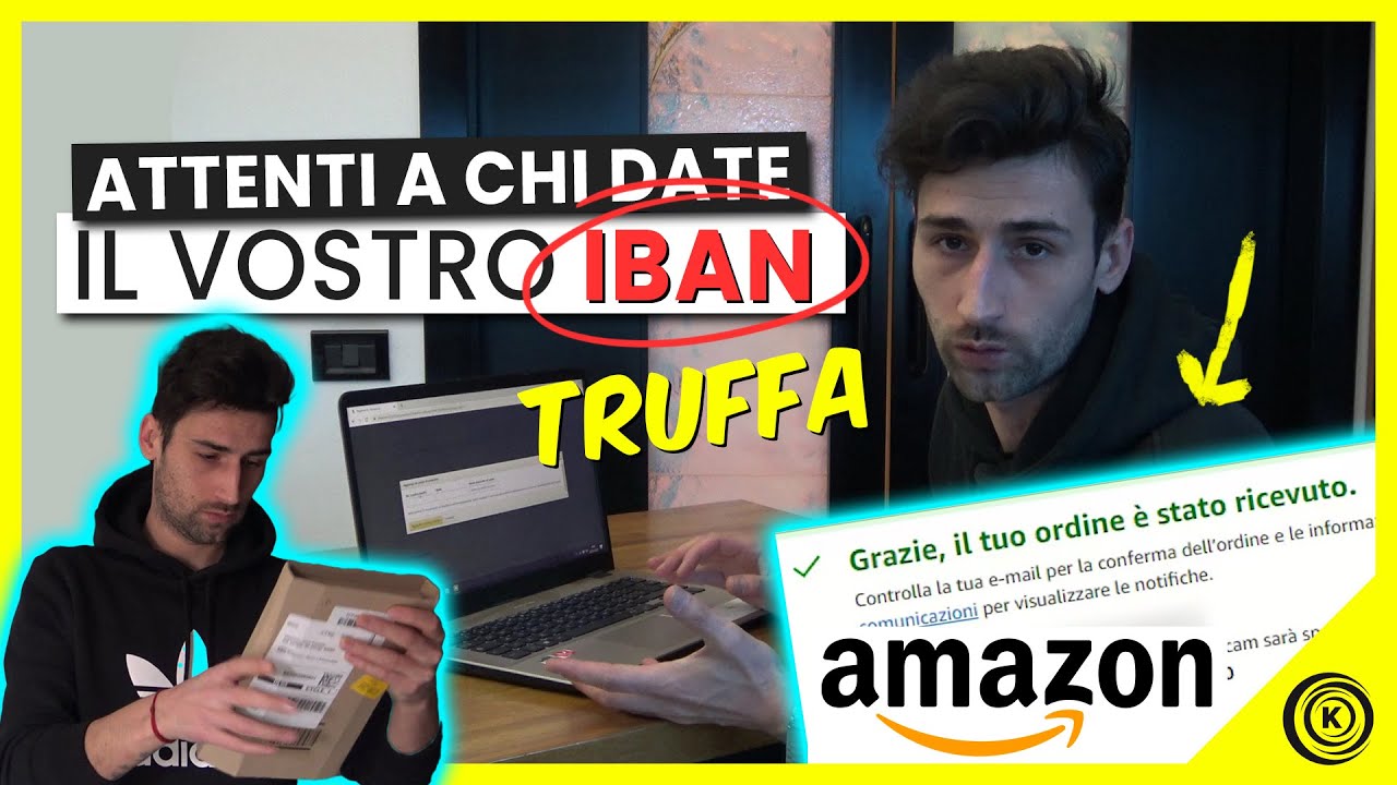 COMPRO su Amazon con L'IBAN DI UN ALTRO!  - Kiko.Co