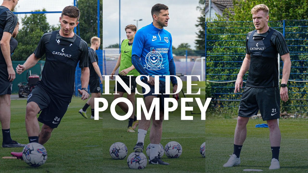Back On The Balls ⚽️ | Pre-Season Training Continues | Inside Pompey