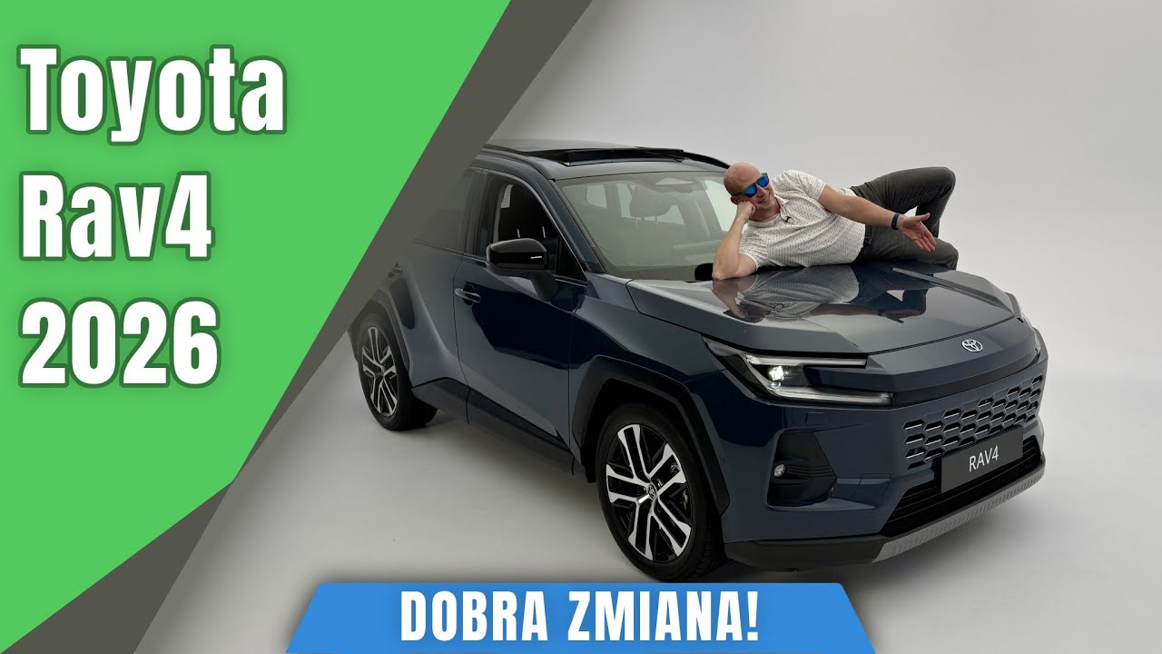 Toyota Rav4 Executive 2026 191 KM e-CVT AWD-i. Stara czy nowa?