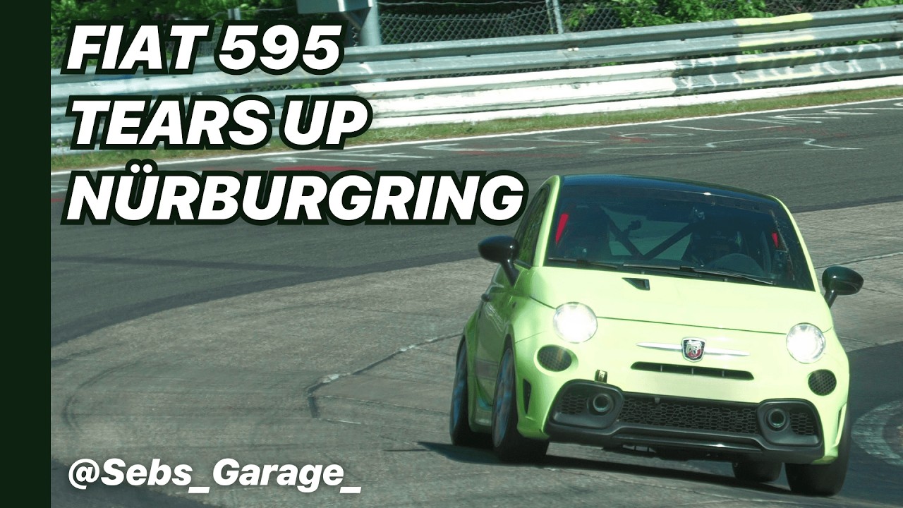 SMALL BEAST ATTACKS THE NÜRBURGRING - Abarth 595 Competizione