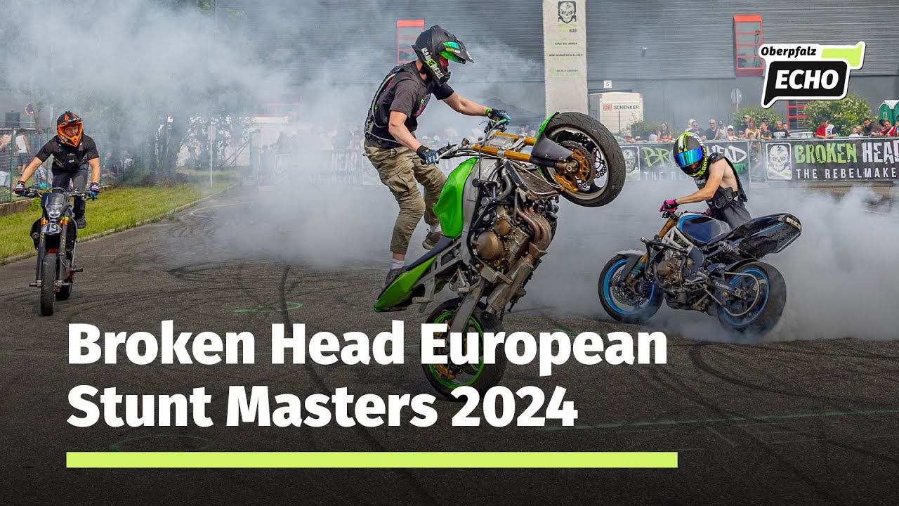 Viel Motorpower, heiße Drifts und coole Stunts beim Broken Head European Stunt Masters 2024