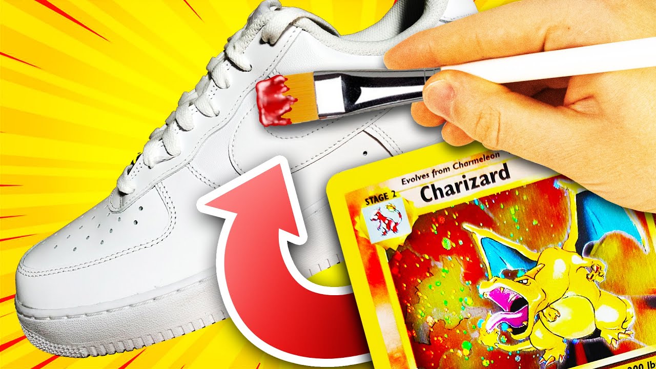Ich CUSTOMIZE meine neuen NIKE Air Force 1!👟