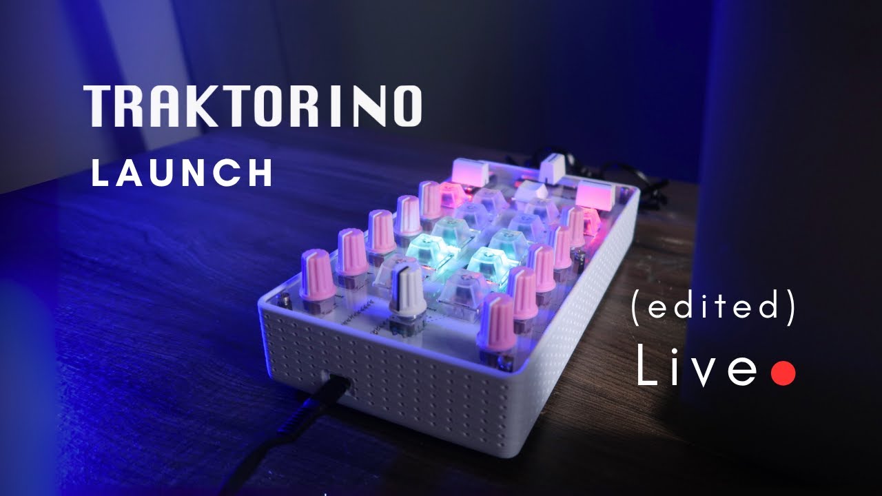 TRAKTORINO All you Need to Know! The Arduino DJ open-source MIDI Controller (Edited Live Session)