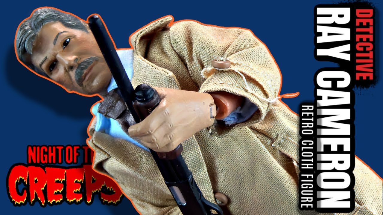 NECA Night of the Creeps Retro Cloth Detective Ray Cameron | Video Review