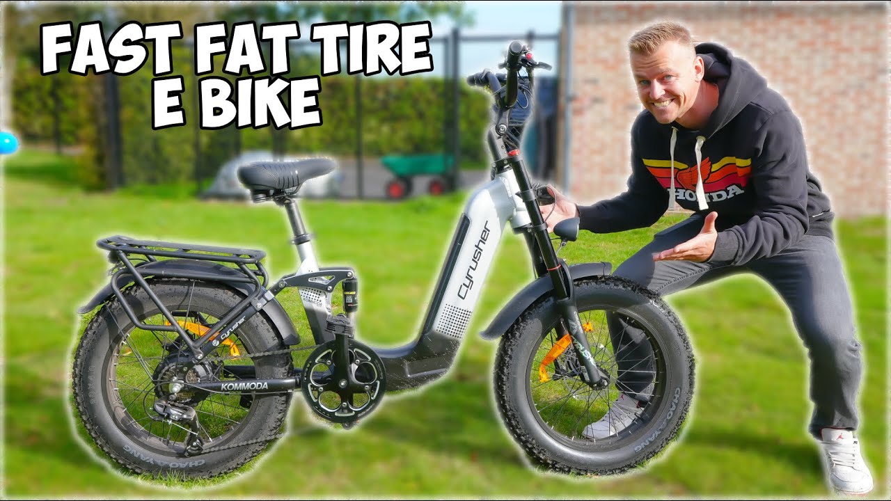 The Best OFFROAD E Bike (30mph!!!)  :  2023 Cyrusher Kommoda