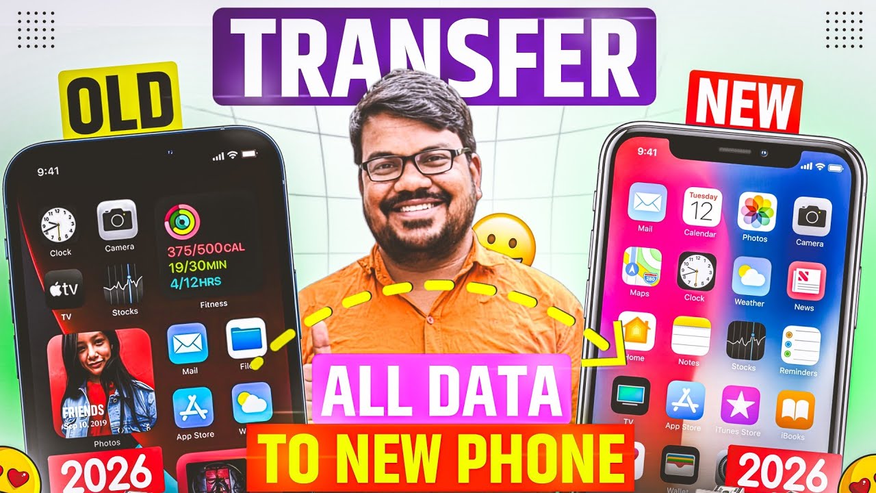 Old Phone Se New Phone Me Data Transfer Kaise Kare | Old To New Phone Data Transfer | Transfer Data