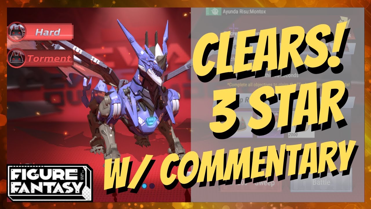 [Figure Fantasy] Secret Mastermind - Shadow Pursuit | 3 Star Clears for Hard & Torment