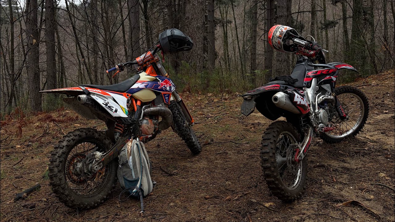 ENDURO DAY Honda CRF 450 X & KTM exc 300 