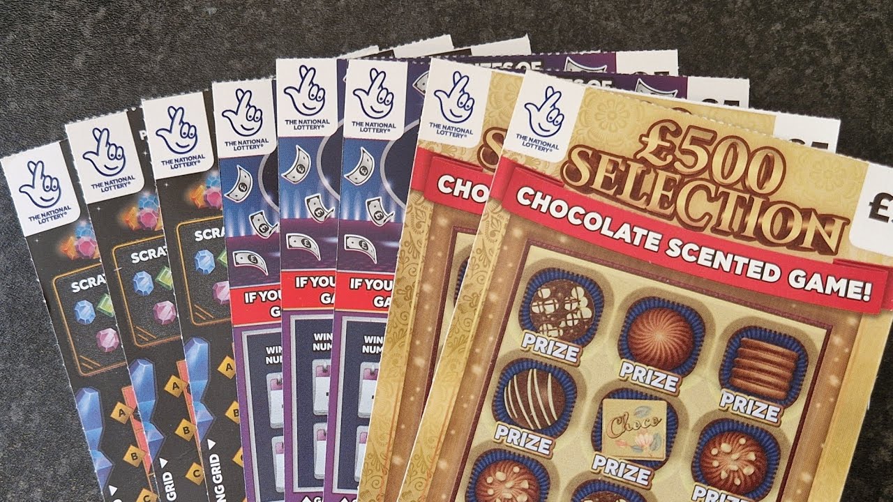 £40 Mix of Allwyn UK National Lottery Scratch Cards