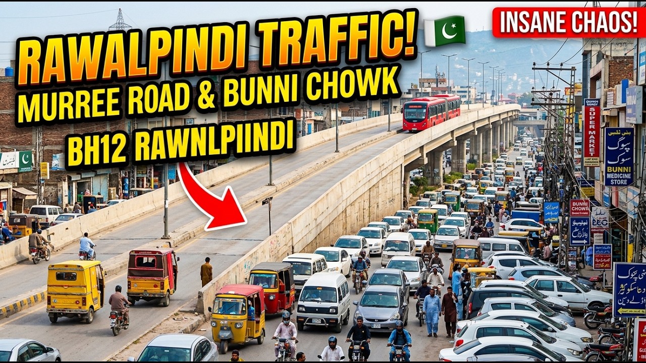 Exploring Rawalpindi&rsquo;s Busiest Streets: Murree Road & Bunni Chowk