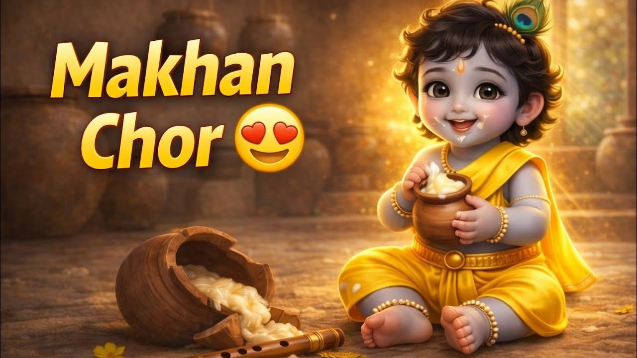 कौन आया इस द्वार? 🥰 | यशोदा मैया ढूंढे नन्हे कान्हा | Baby Krishna Bhajan