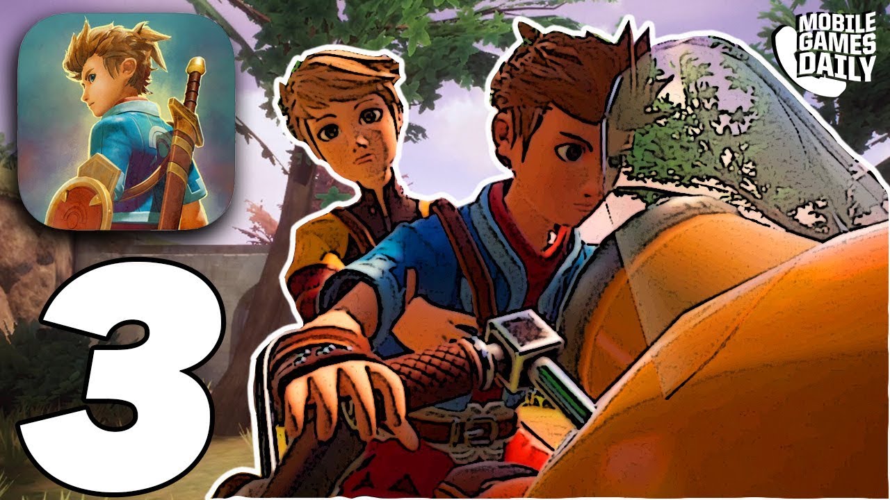 OCEANHORN 2 - Gameplay Walkthrough Part 3 - HoverBike Mission (Apple Arcade)