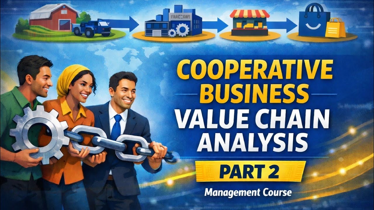 Cooperative buisseness Management     Value chain analysis Part 1