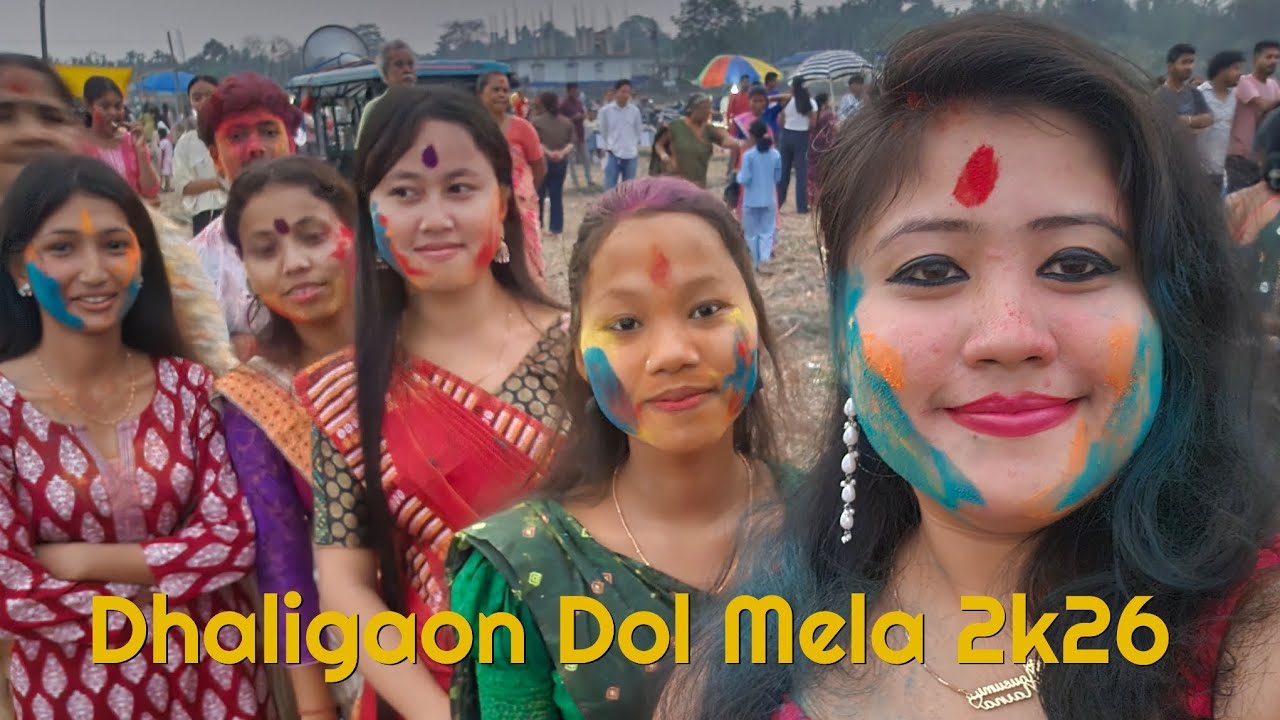 Bongaigaon r Dhaligaon r Dol Mela 2k26 Vlog || Mela Vlog..