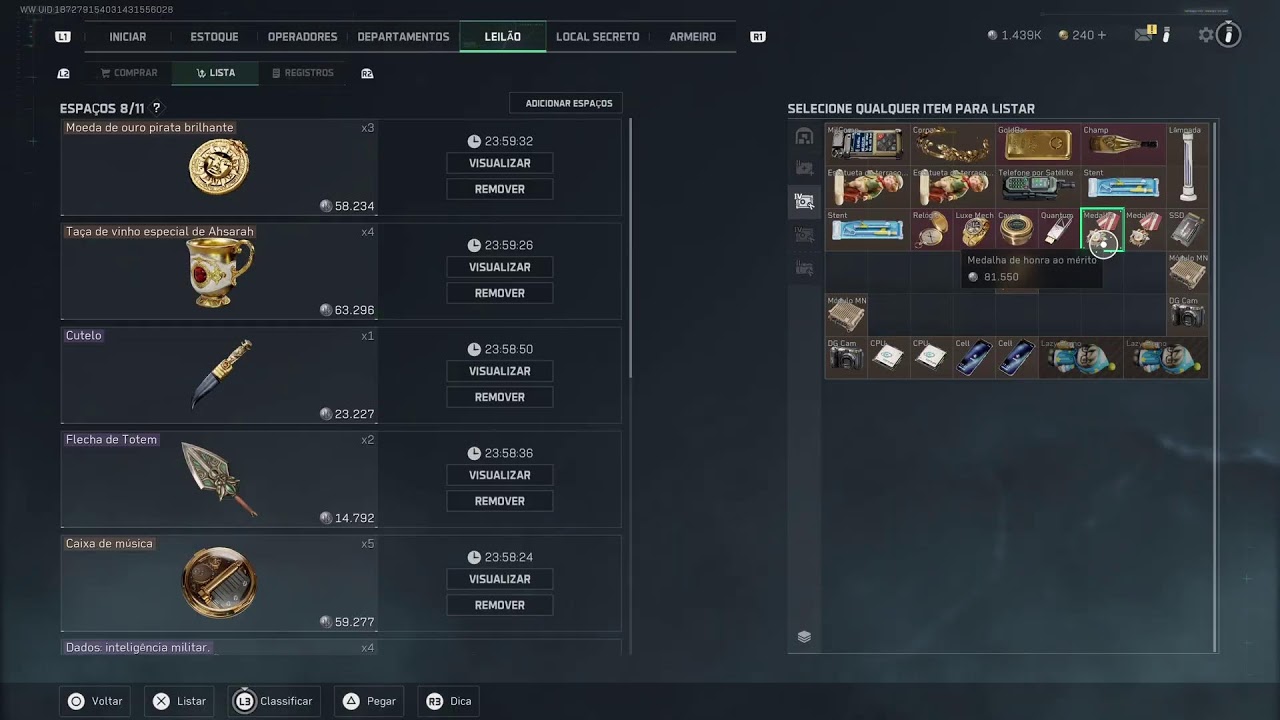Delta force:modo extração/PS5