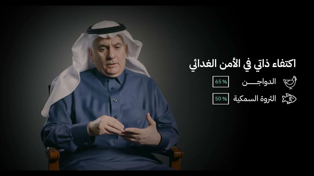 معالي م/ عبدالرحمن الفضلي في فيلم رحلة التحول نحو استدامة الموارد الحيوية