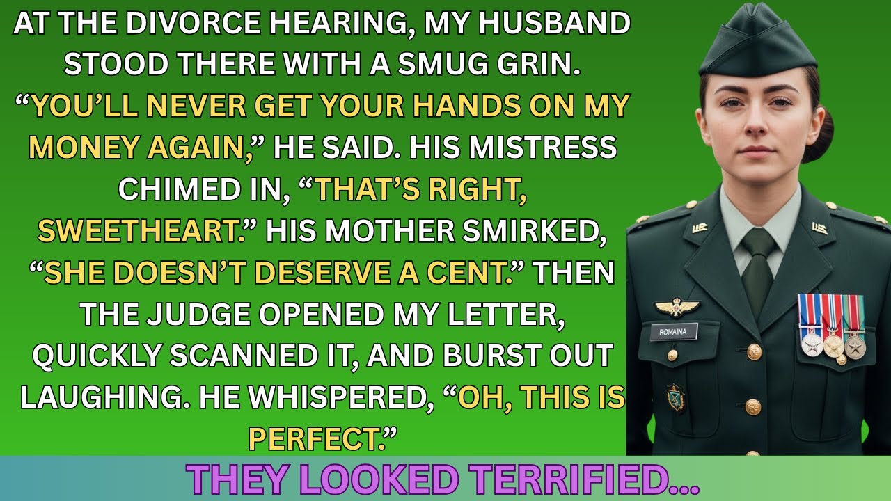 He Said, “You’ll Never Touch My Money Again” — Then the Judge Read My Letter and Burst Out Laughing.