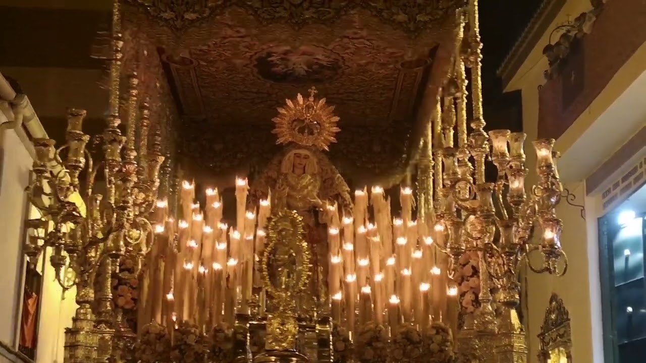 Entrada Virgen de la Trinidad, Málaga 2023.