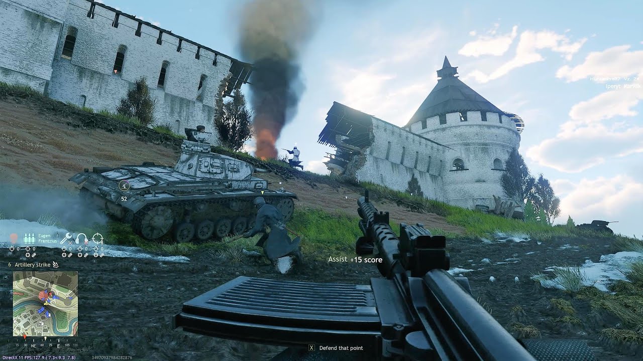 Enlisted Gameplay - Monastery Invasion - Battle For Moscow [1440p 60FPS]
