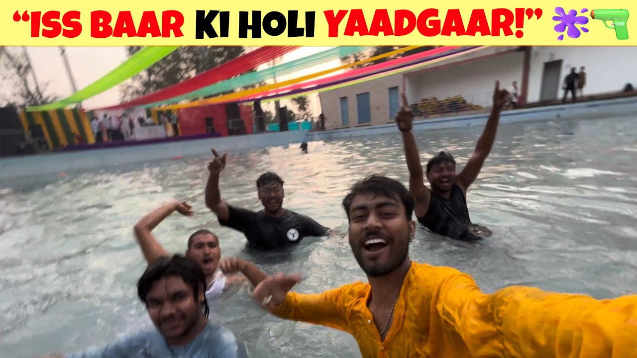 “Rang, Pani Aur Unlimited Masti 💦🎨 | Holi 2026 Celebration” 